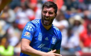 Gignac no pisaba Centroamérica desde hace muchos años y ahora se hizo presente para el partido de la Concachampions. Foto: Imago7
