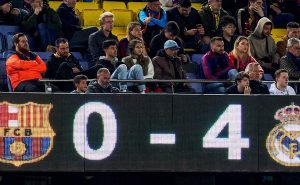 Real Madrid logró una goleada histórica en muchos años frente al Barcelona en la Copa del Rey.
