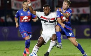 Tigres y Sao Pualo se enfrentaron en la Copa Sudamericana. | Getty Images 
