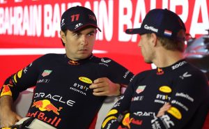 Checo Pérez y Max Verstappen. | Getrty Images
