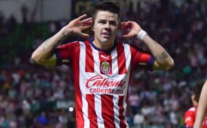 Pavel Pérez fue la clave para que las Chivas lograran el triunfo en la jornada 15 del Torneo Clausura 2023 contra León. Foto: Imago7
