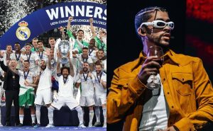 Bad Bunny es hincha del Real Madrid.
