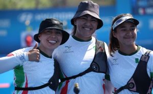 México es potencia en tiro con arco. Fuente: @lopezdoriga
