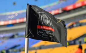 Tigres y León viven pequeña bronca en las afueras del Estadio Universitario previo a la Semifinal de Concachampions. Foto: Imago7
