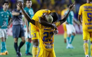 Tigres vence a León en la Ida de las Semifinales de la Concachampions. Foto: Imago7
