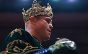 Canelo Álvarez quiere dar otra alegría en un futuro. Fuente: Getty
