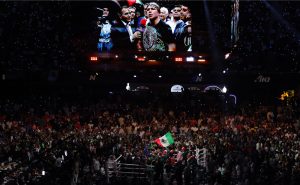 El Estadio Akron lució casi a tope para la pelea del Canelo Álvarez contra John Ryder. Foto: Imago7
