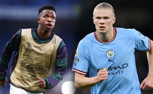 Vinicius Jr. y Erling Haaland | Getty Images
