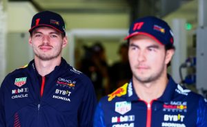 Max Verstappen y Checo Pérez | Getty Images
