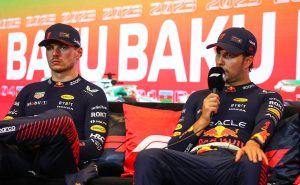 Max y Checo son sumamente competitivos – Getty Images
