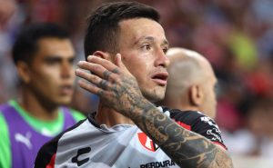Brian Lozano apuntaría a quedarse en el Atlas. Foto: Imago7
