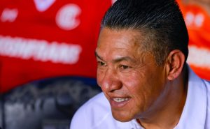 Nacho Ambriz, DT de Toluca, está feliz con el cambio. | Imago7 
