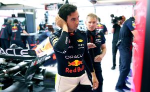 Checo no quedó conforme con su rendimiento – Getty Images
