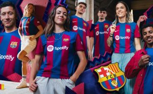 La nueva playera del Barcelona. | @FCBarcelona
