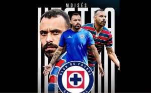 Cruz Azul anunció a Moisés Vieira. | @CruzAzul
