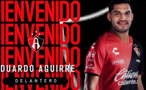 Mudo Aguirre, nuevo jugador de Atlas. | @AtlasFC
