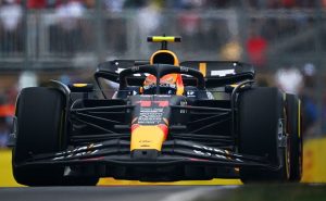 MONTREAL, QUEBEC – JUNE 18: Sergio Perez of Mexico driving the (11) Oracle Red Bull Racing RB19 on track during the F1 Grand Prix of Canada at Circuit Gilles Villeneuve on June 18, 2023 in Montreal, Quebec. (Photo by Clive Mason/Getty Images)
