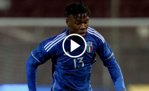 Destiny Udogie, una de las figuras que tiene la Selección Italia Sub 21.
