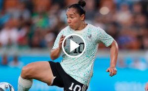 Charlyn Corral, integrante de la Selección Mexicana Femenil.
