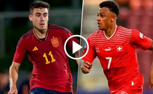 España vs. Suiza por la Eurocopa Sub 21 2023.
