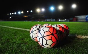 EXETER, ENGLAND – JANUARY 08:  Practice balls it on the turf prior to the Emirates FA Cup third round match between Exeter City and Liverpool at St James Park on January 8, 2016 in Exeter, England.  (Photo by Dan Mullan/Getty Images)

