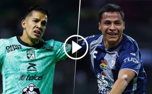León vs. Pachuca por la Liga MX.
