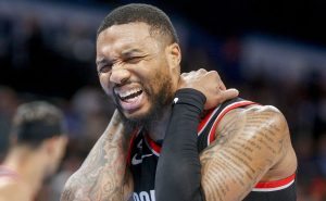 Damian Lillard se encuentra en medio de rumores de traspaso.
