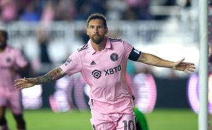 Messi anotó dos goles. | Getty Images
