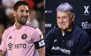 Messi y Tata Martino. | Getty Images
