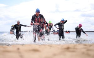 Atletas durante el Campeonato Mundial de Triatlón. | Getty Images
