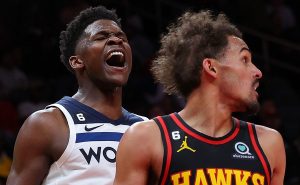 Anthony Edwards recibió una multa por parte de la NBA.
