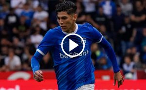 Gerardo Artega, uno de los destacados en Genk.
