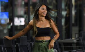 Celebrities watch Inter Miami CF vs. Charlotte during the League s Cup Featuring: Antonela Roccuzzo Where: Fort Lauderdale, Florida, United States When: 11 Aug 2023 Credit: Robert Bell/INSTARimages PUBLICATIONxNOTxINxUKxFRA Copyright: xLarryxMaranox 52953974
