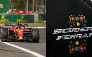 La escudería Ferrari lanzó su colección exclusiva para el GP de México. Foto: Getty images
