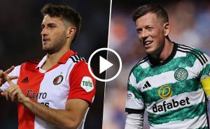 Feyenoord vs. Celtic por la Champions League.
