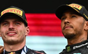 Max y Lewis están en el podio – Getty Images
