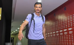 Orwaldo Alanís durante el partido de la jornada 17 del torneo Clausura 2023. Foto: Imago7
