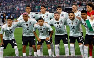 Selección mexicana que jugó ante Australia en Septiembre anterior
