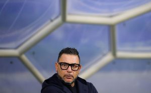 Antonio Mohamed "Turco", Director Técnico, durante el partido de la jornada 12 del torneo Apertura 2023 de la Liga MX. Foto: Imago7
