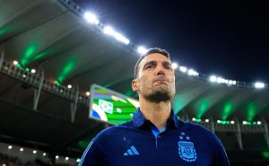 Scaloni puso en duda su continuidad como DT de Argentina. | Getty Images
