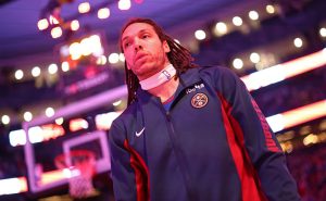 Aaron Gordon #50 de los Denver Nuggets sufre accidente con un perro y estará fuera. Foto: Getty Images
