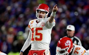 Patrick Mahomes marcha firme en pos de otro banderín de campeón y el ansiado bicampeonato. | Getty Images
