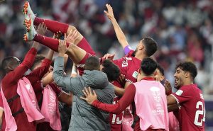 Qatar cerró la fase de grupos con un golazo – @afcasiancup

