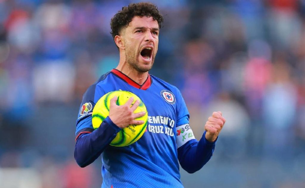 Ignacio Rivero, jugador de Cruz Azul.