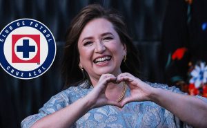 Xóchitl Gálvez es una fiel seguidora de Cruz Azul.
