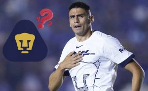 Guillermo Martínez, delantero de Pumas.
