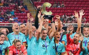El Barcelona Femenil dio cátedra en el Akron.
