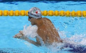 Miguel de Lara vivió un momento amargo en su debut en París 2024.

