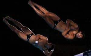 El equipo de salto sincronizado quedó muy cerca del bronce
