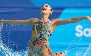 París 2024 Nuria Diosdado, nadadora mexicana
